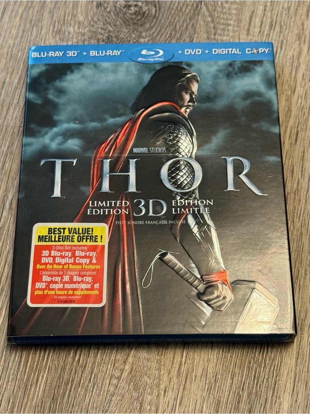 Thor Limited Edition 3D Blu-ray